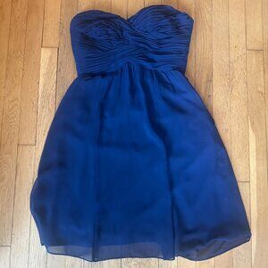 Ralph Lauren Evening navy blue cocktail dress size 8